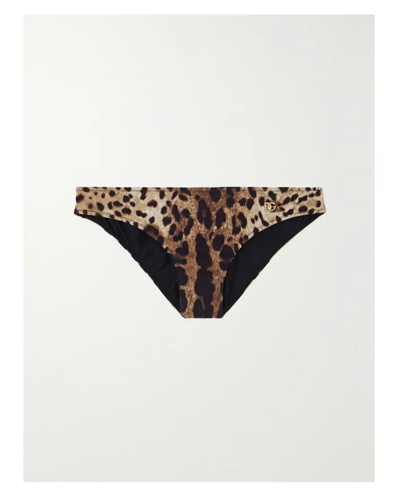 Dolce & Gabbana Bikini-höschen Mit Leopardenmuster - Animal-Print Animal-print