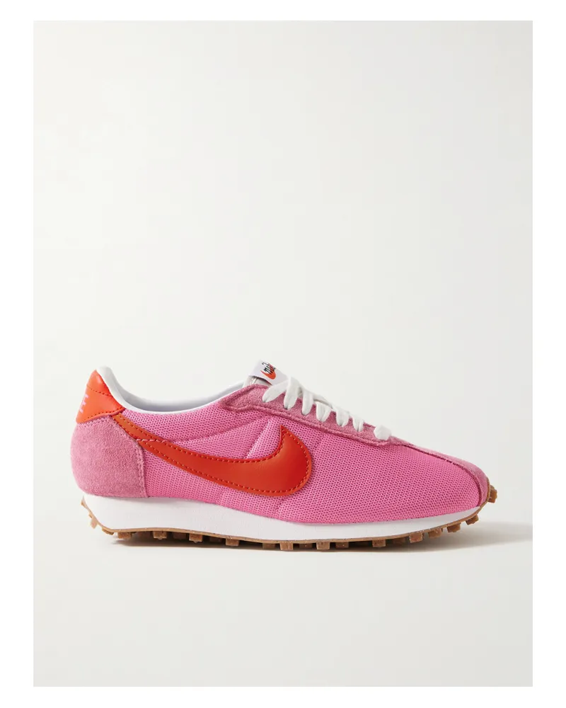 Nike Ld-1000 Sneakers Aus Mesh Mit Leder- Und Gebürsteten Velourslederbesätzen - Pink Pink