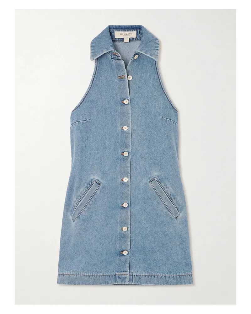 Giuliva Heritage Collection Mini-jeanskleid - Blau Blau