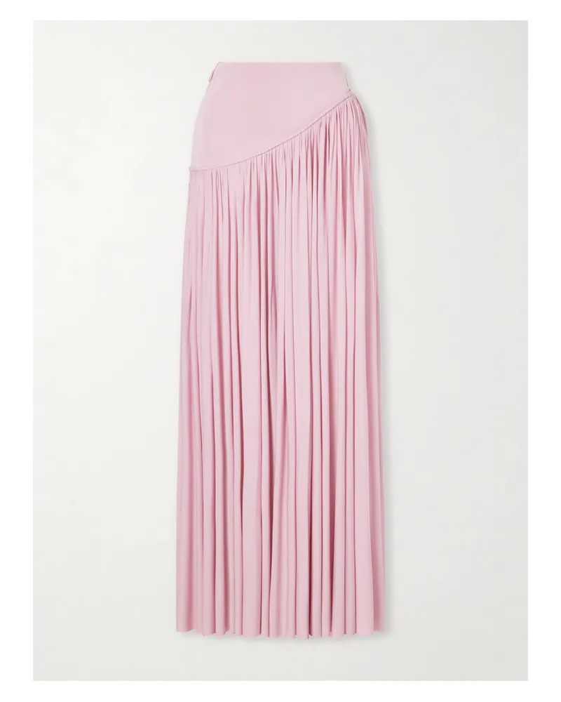 Zimmermann Alchemy Crepe Maxi Skirt - Pink Pink