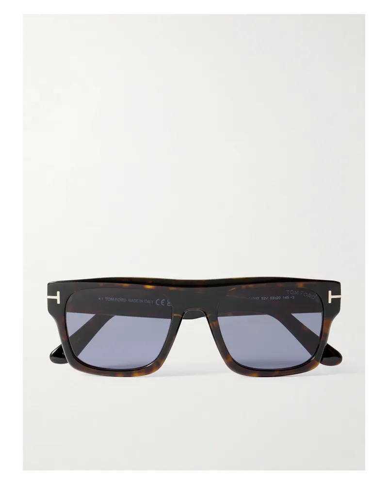 Tom Ford Cyrus Square-frame Tortoiseshell Acetate Sunglasses Tortoiseshell