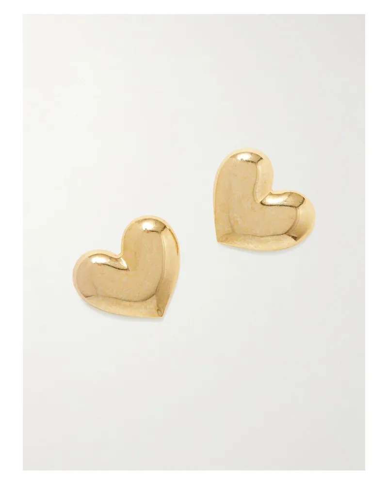 Jennifer Behr Hart Vergoldete Ohrringe Gold