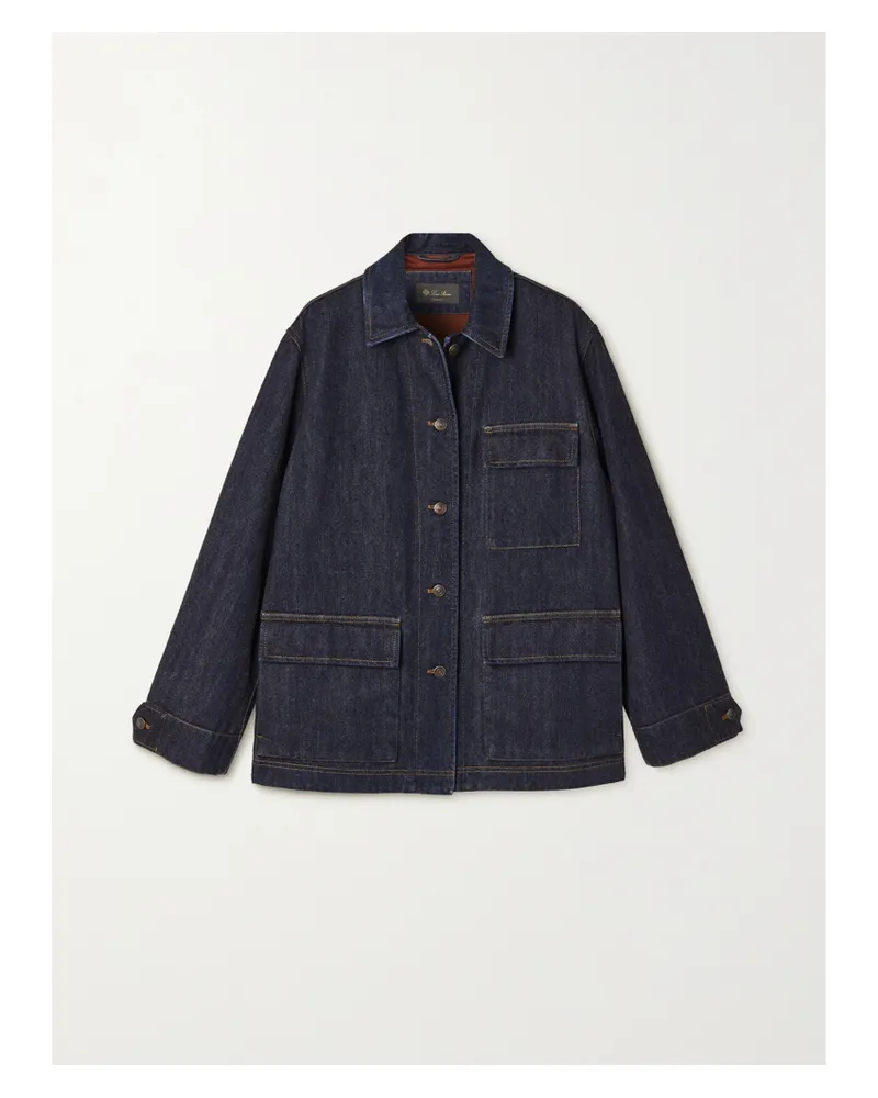 Loro Piana Jeanshemd - Blau Blau