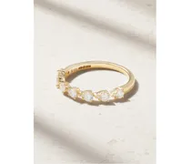 Perfect Pear Ring aus 10 Karat  mit Diamanten