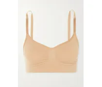 Seamless Sculpt Bralette – Ochre – Soft-bh - Neutral