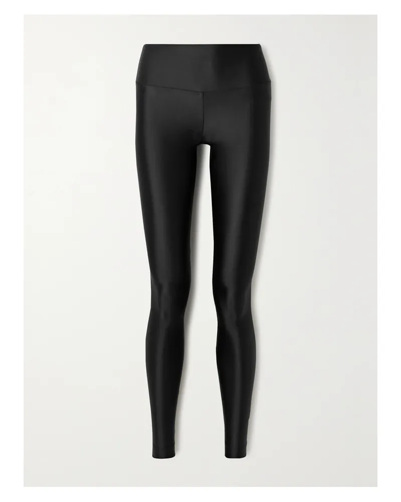 Cover Swim Net Sustain Badeleggings Aus Recyceltem Stretch-material Mit Lsf 50+ - Schwarz Schwarz