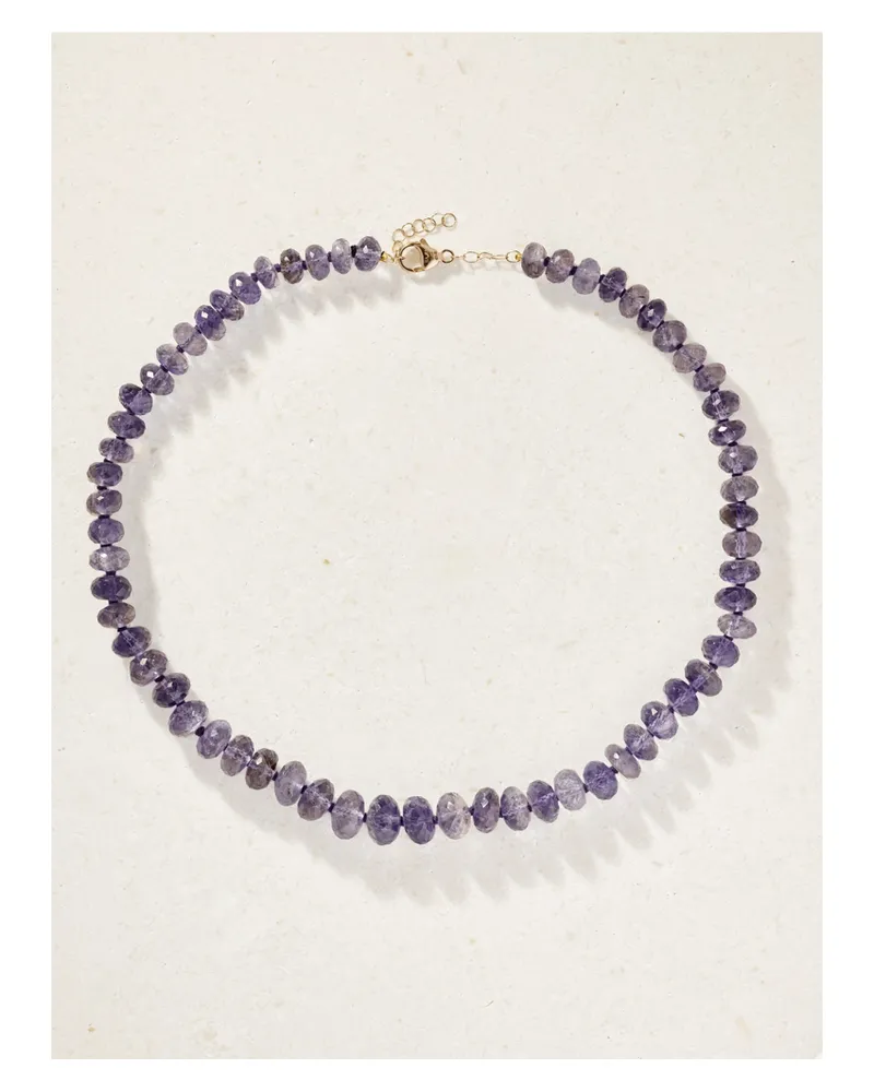 JIA JIA Oracle 14-karat Gold Iolite Necklace - Blue Blue