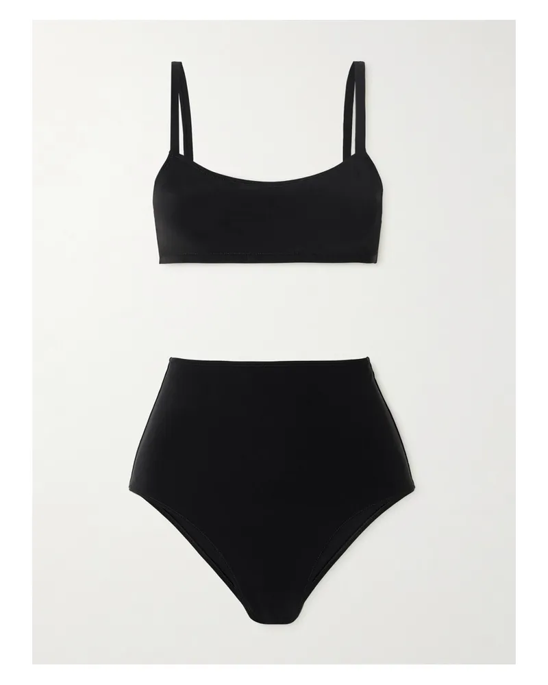 LIDO Net Sustain Undici Bikini - Schwarz Schwarz