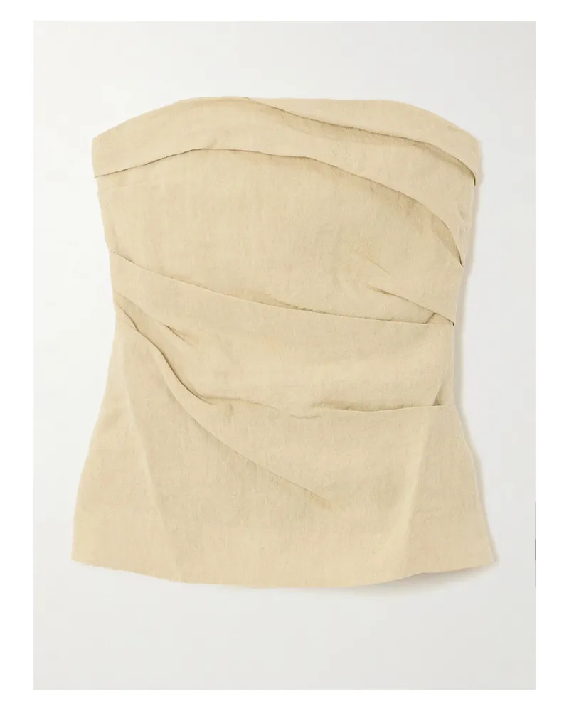 TOVE Izel Bustier Aus Leinen - Neutral Neutral