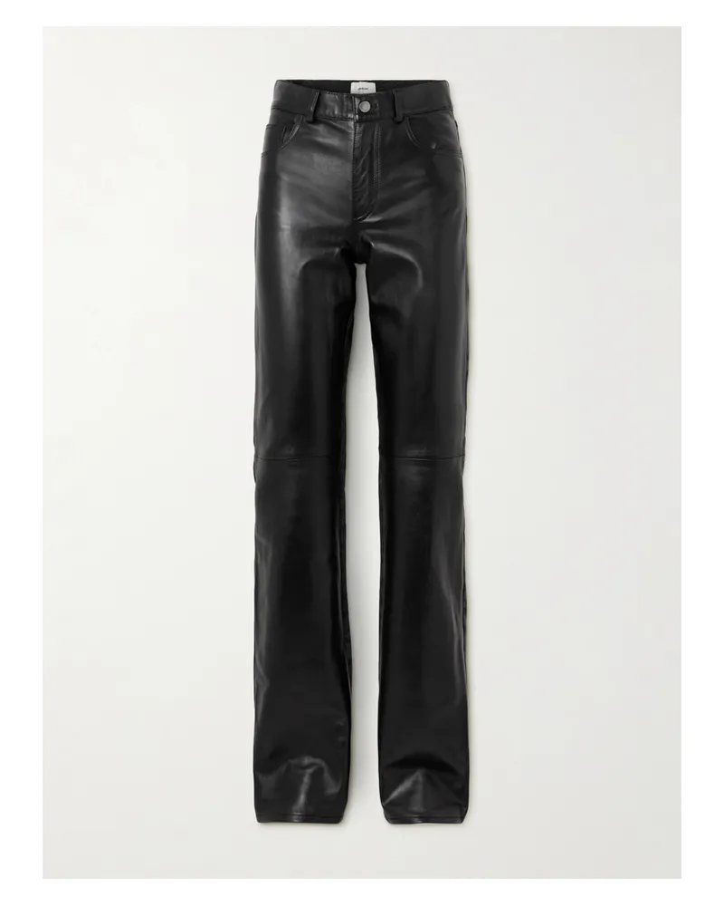 Haikure Carpenter Hoch Sitzende Jeans Mit Geradem Bein - Schwarz Schwarz