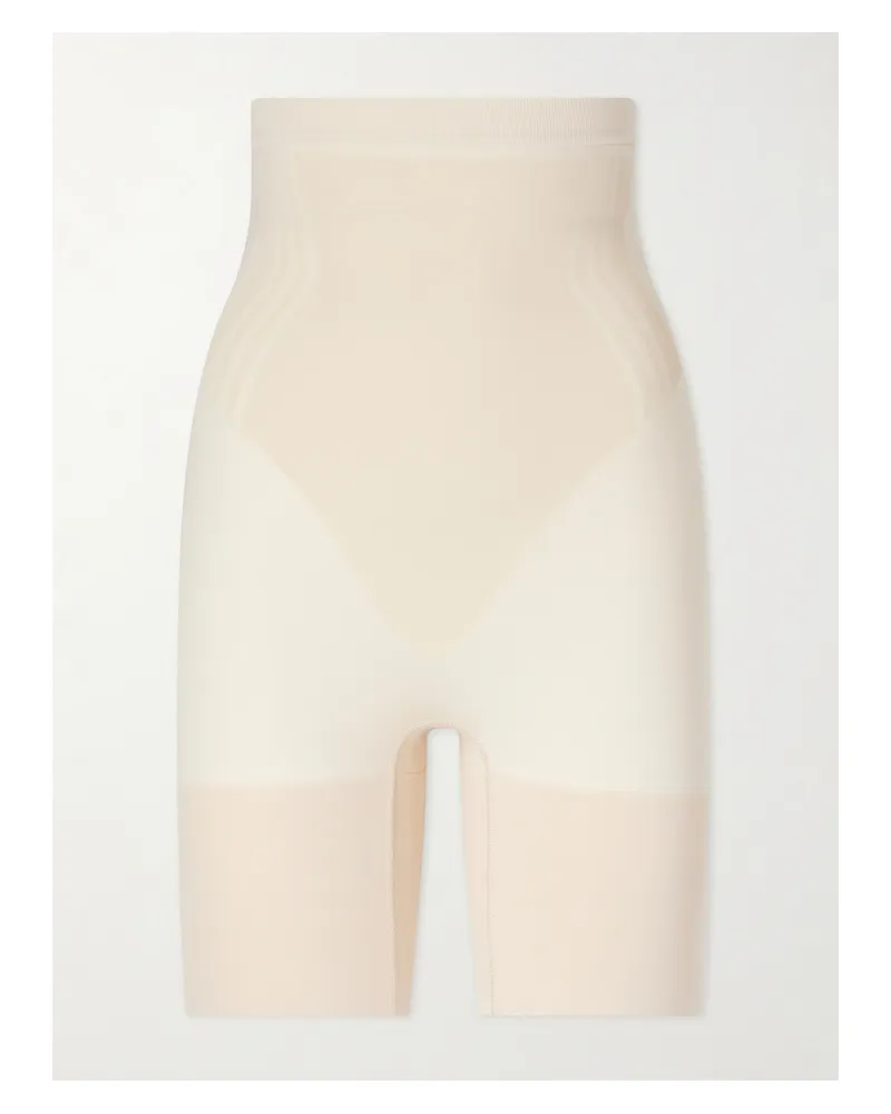 Spanx Spanxsculpt™ Gofigure High-waisted Mid-thigh Shorts - Neutrals Neutrals