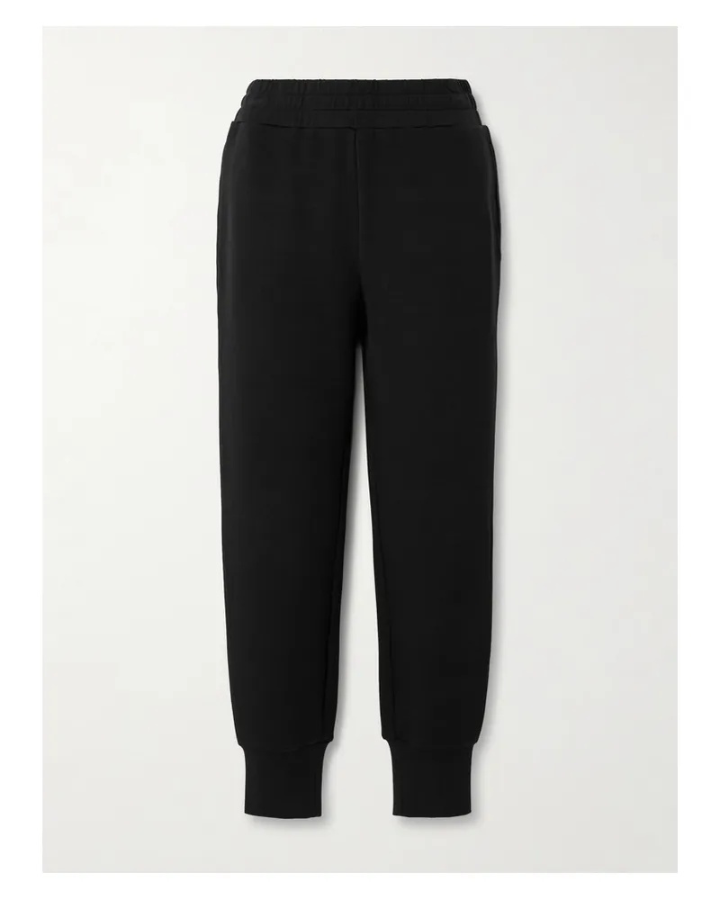 Varley The Slim Cuff Jogginghose Aus Stretch Jersey Schwarz