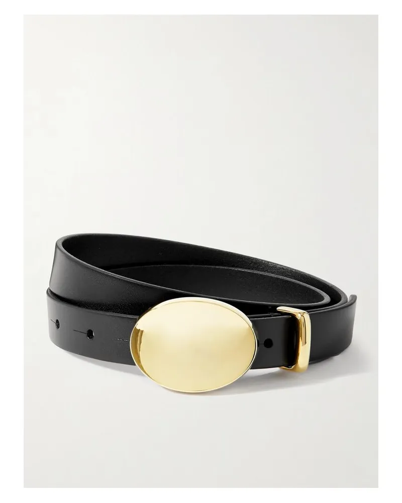 Isabel Marant Ory Ledergürtel - Schwarz Schwarz