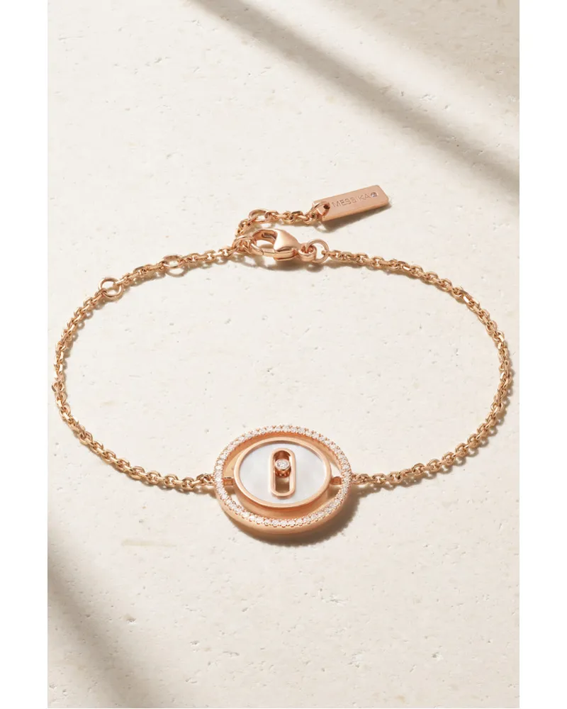 Messika Lucky Move Armband aus 18 Karat Rosé Gold