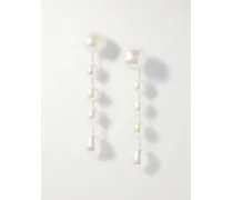 Small Passante Ohrringe mit Süßwasserperlen