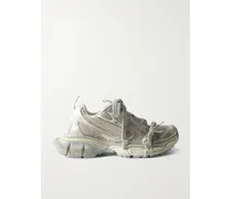 3xl Sneakers Aus Mesh Und Gummi - Wollweiß