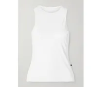 Studio Tanktop Aus Recyceltem Stretch-jersey - Weiß