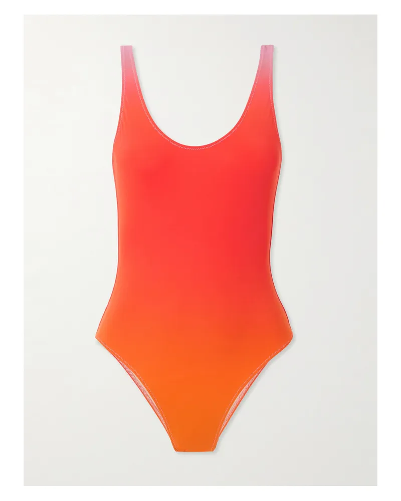 LIDO Sette Badeanzug Mit Farbverlauf - Orange Orange