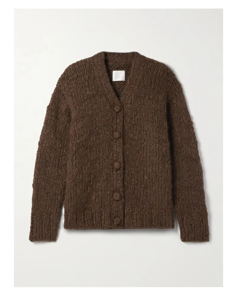Suzie Kondi Kassandra Cashmere Cardigan - Brown Brown