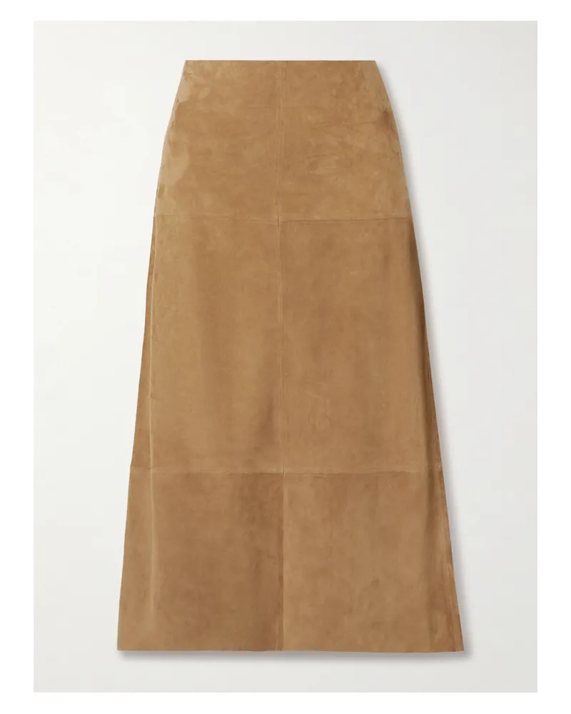 Proenza Schouler Nadia Midirock Aus Veloursleder - Braun Braun