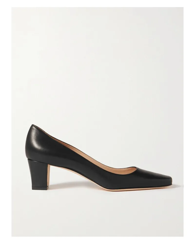 Manolo Blahnik Okkatopla 50 Pumps Aus Leder - Schwarz Schwarz