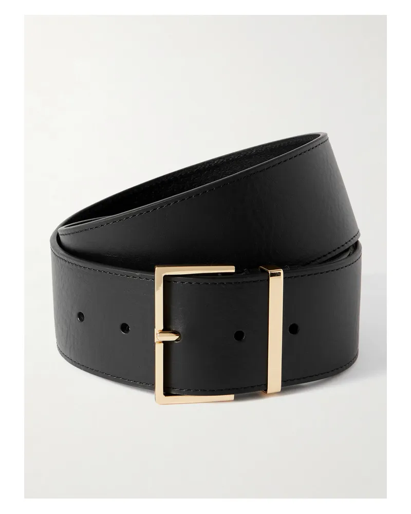 FRANKIE Shop Evro Leather Belt - Black Black