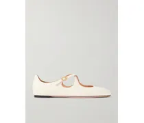 Beliska Mary-jane-ballerinas - Elfenbein