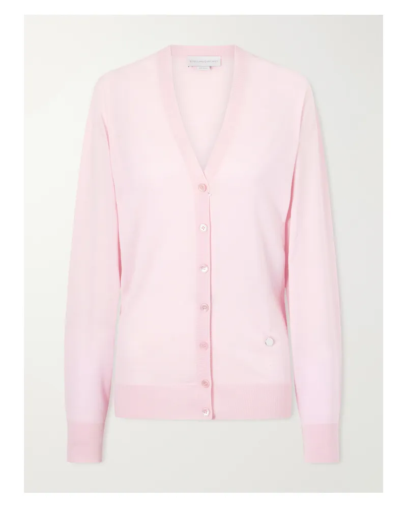 Stella McCartney Cardigan Aus Schurwolle - Pink Pink