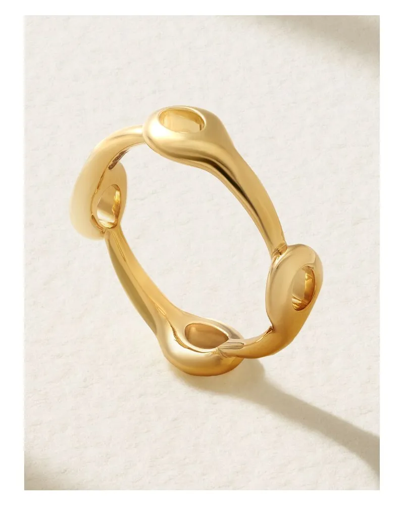 Melissa Kaye Lola Needle Kleiner Ring Aus 18 Karat Gold Gold