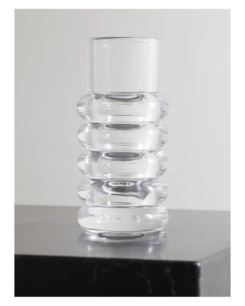 Tom Dixon Press Vase Aus Glas - Neutral Neutral