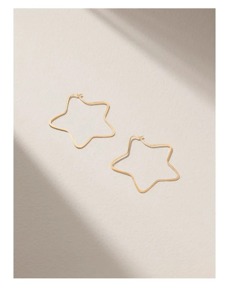 Melissa Joy Manning Ohrringe Aus 14 Karat Gold Gold