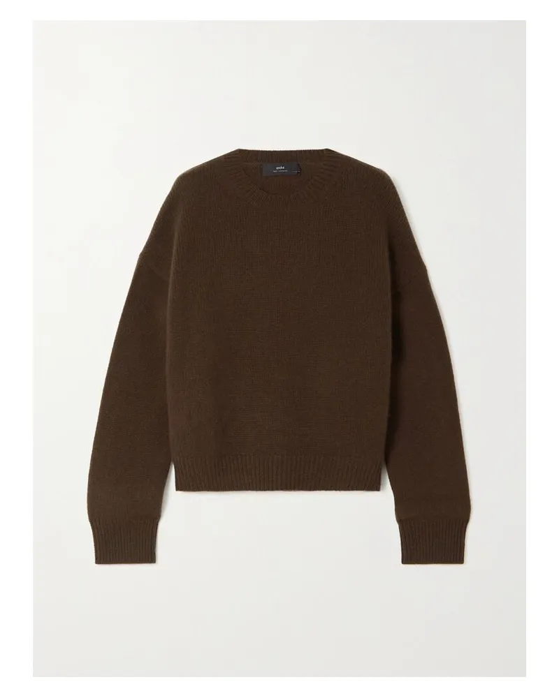 arch4 Net Sustain The Ivy Kaschmirpullover - Braun Braun