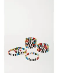 Roxanne Assoulin Alphabet Soup Armband mit Emaille Blau