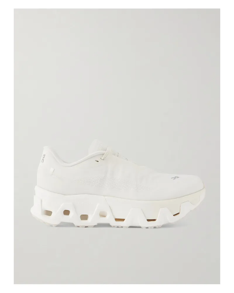ON Post Archive Faction Cloudmonster Hyper Sneakers Aus Mesh Mit Gummibesätzen - Weiß Weiß