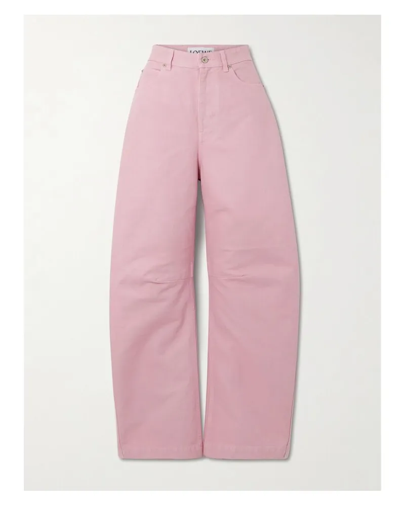 Loewe Tief Sitzende Barrel-jeans - Pink Pink
