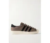 Superstar Vintage Sneakers Aus Nubukleder Mit Kalbshaarbesätzen - Braun