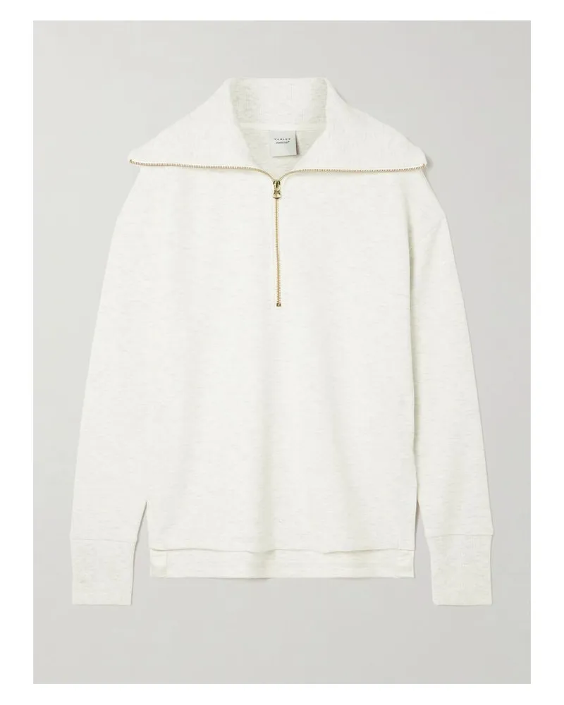 Varley Larson Sweatshirt Aus Doublesoft™-jersey - Elfenbein Elfenbein