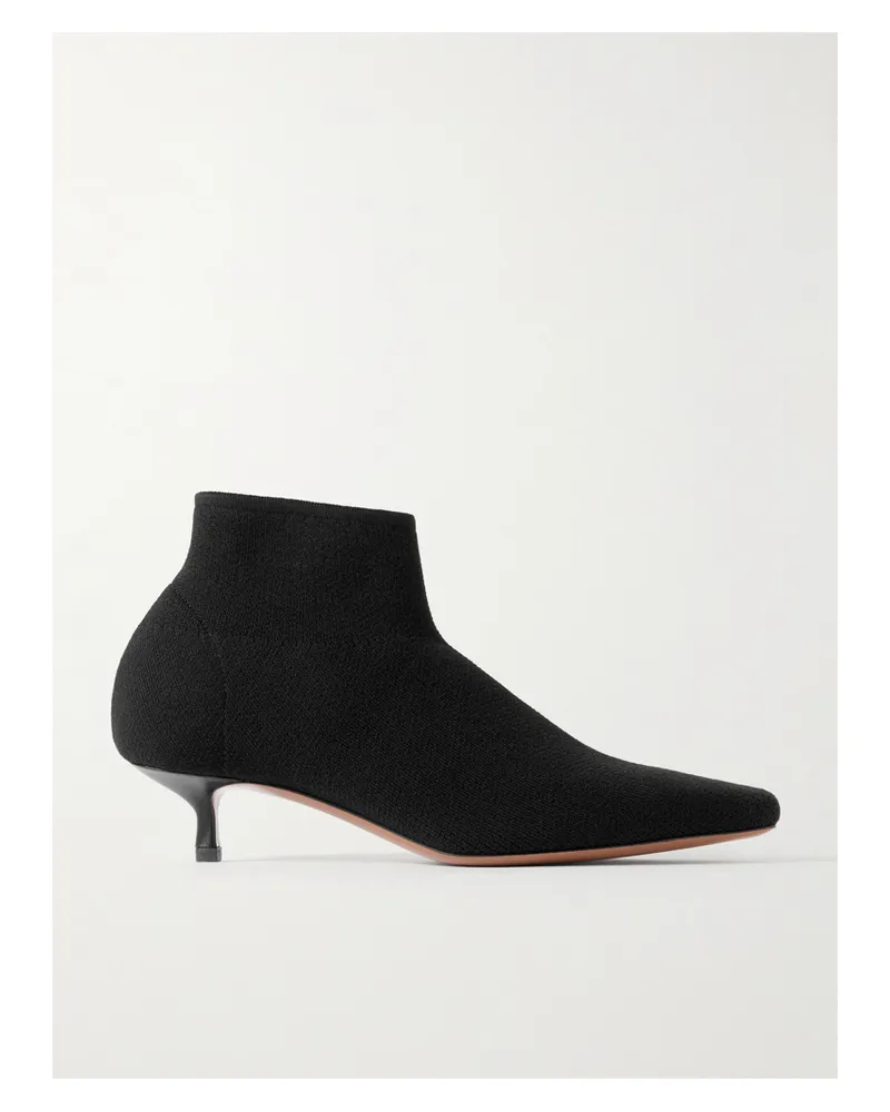NEOUS Idra Ankle Boots Aus Stretch-strick - Schwarz Schwarz