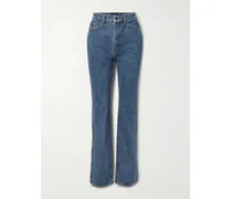 Danielle High-rise Slim-leg Jeans - Blue