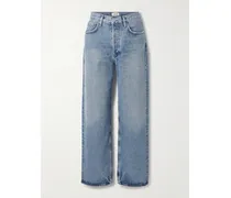 Henson Mid-rise Straight-leg Jeans - Blue