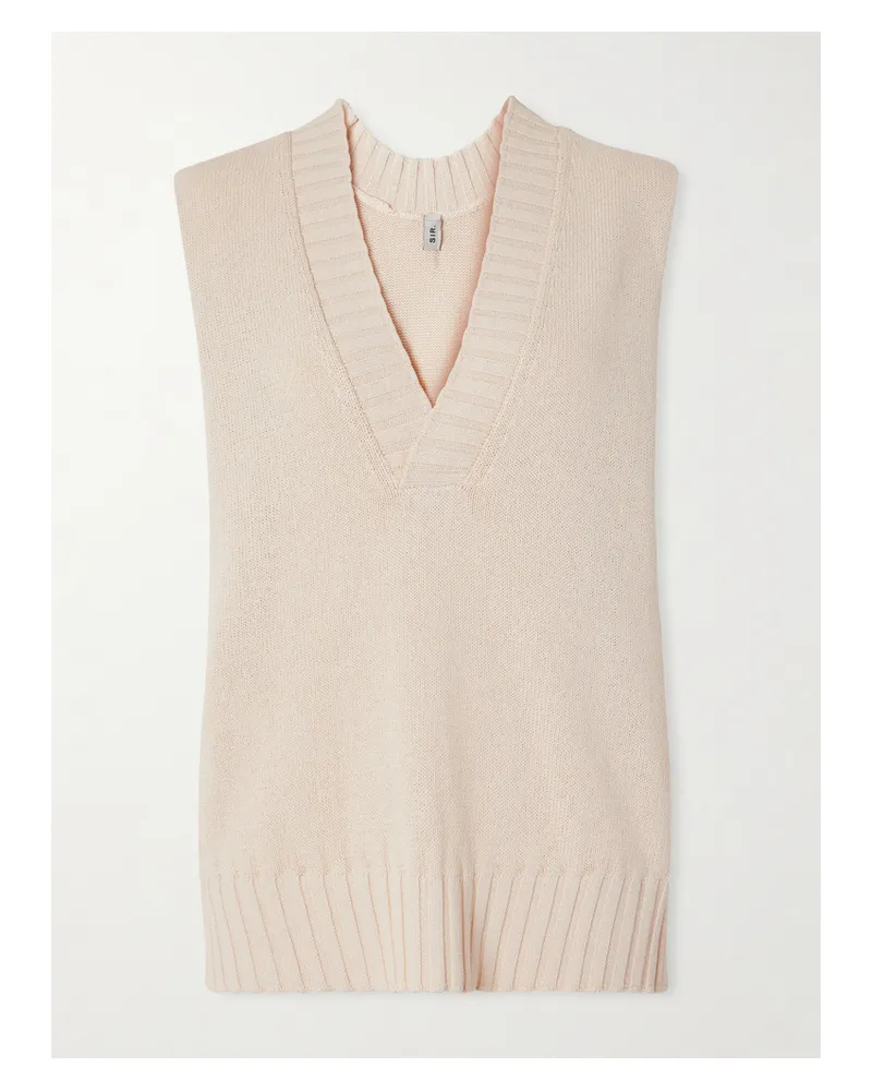 SIR Lula Pullunder Aus Strick - Ecru Ecru