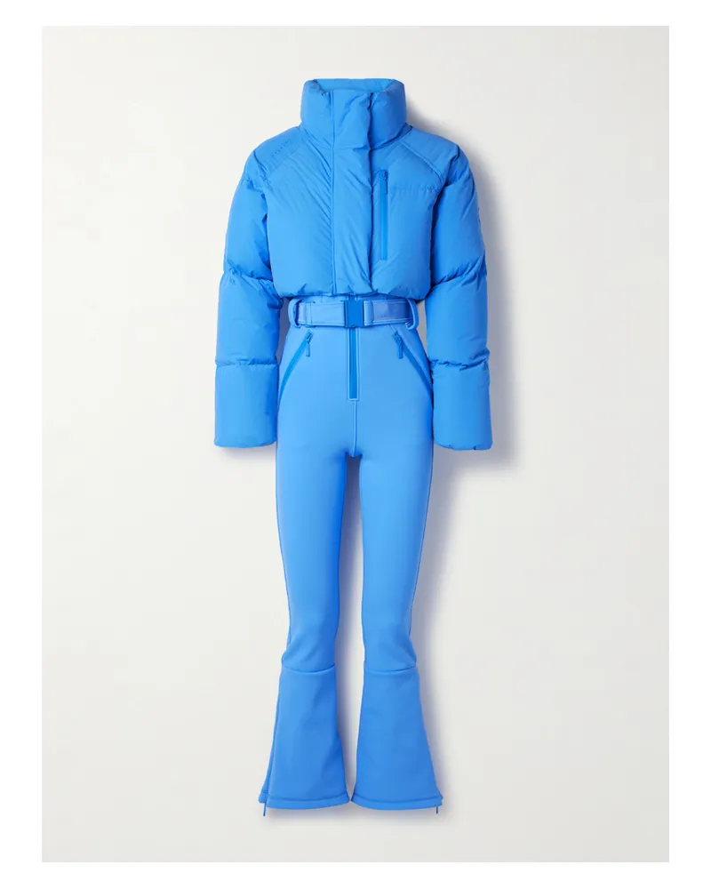 CORDOVA Myoko Skianzug Mit Daunenfüllung, Steppmuster Und Gürtel - Blau Blau