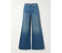 Bianca Hoch Sitzende Jeans Mit Weitem Bein - Blau