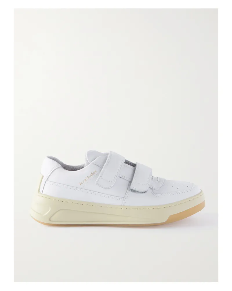 Acne Studios Leather Sneakers - White White