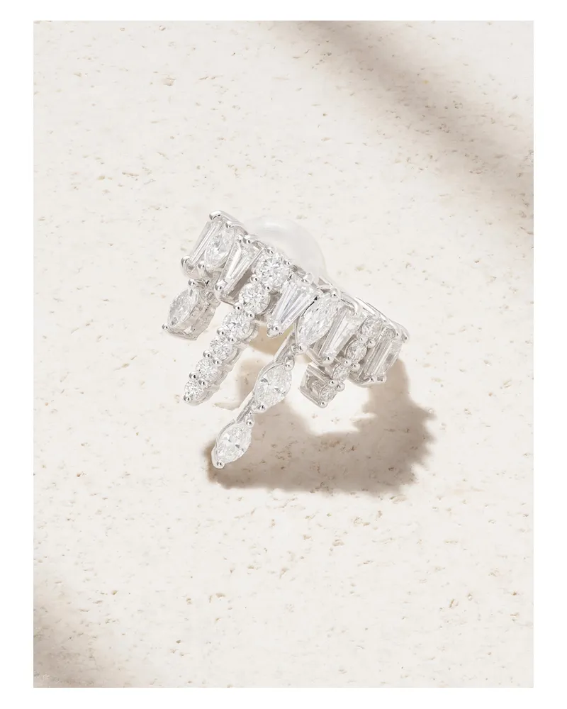 YEPREM Ear Cuff Aus 18 karat Weißgold Mit Diamanten Gold