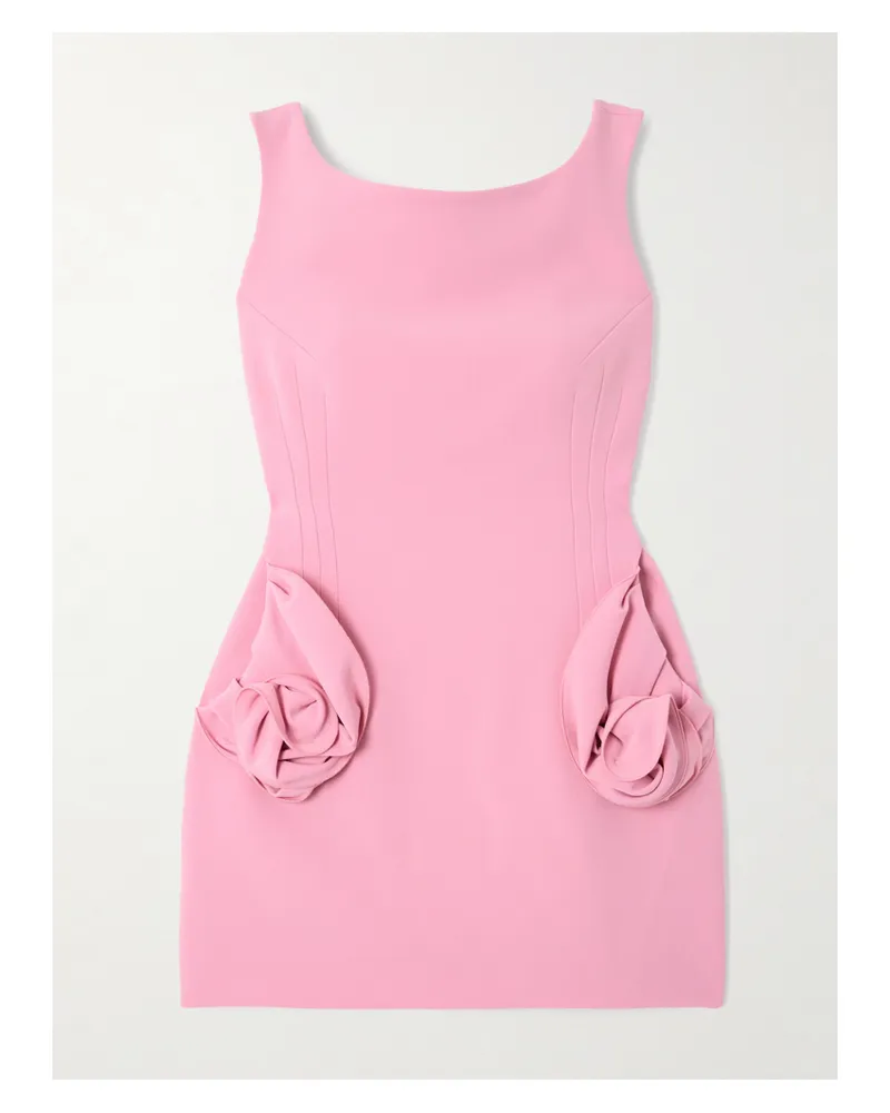 Magda Butrym Minikleid Aus Einer Wollmischung - Pink Pink