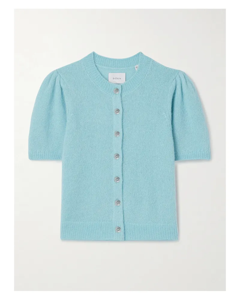 DÔEN Alana Cardigan Aus Strick - Blau Blau