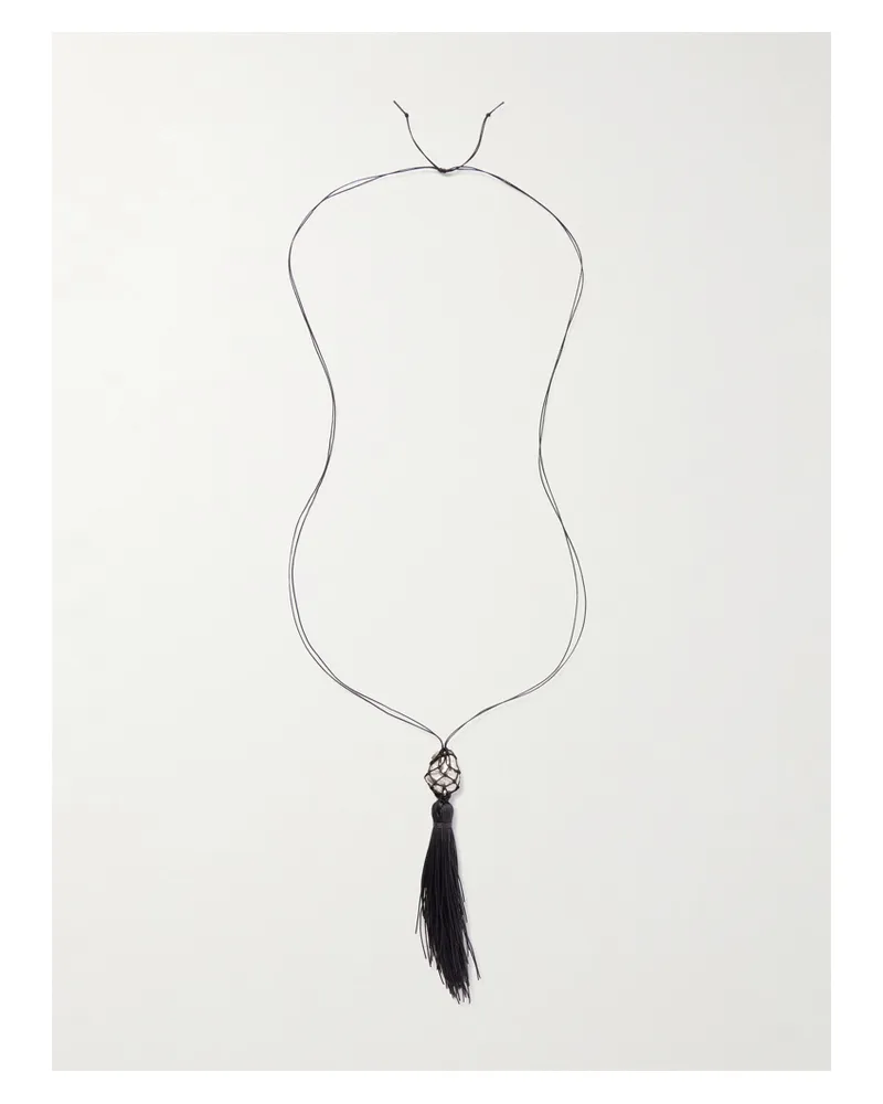 Alighieri Melody Kette Aus Cord Mit Detail Aus Silber Silber