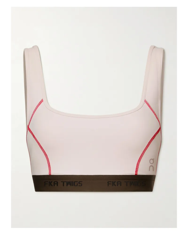 ON Fka Twigs Studio Sport-bh Aus Aus Recyceltem Stretch-jersey - Lila Lila