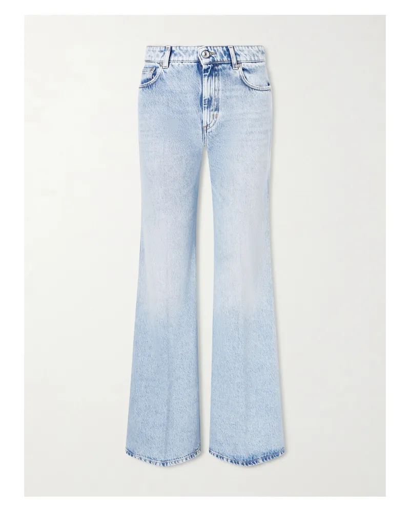 SPORTMAX Spxzero Low-rise Wide-leg Jeans - Blue Blue